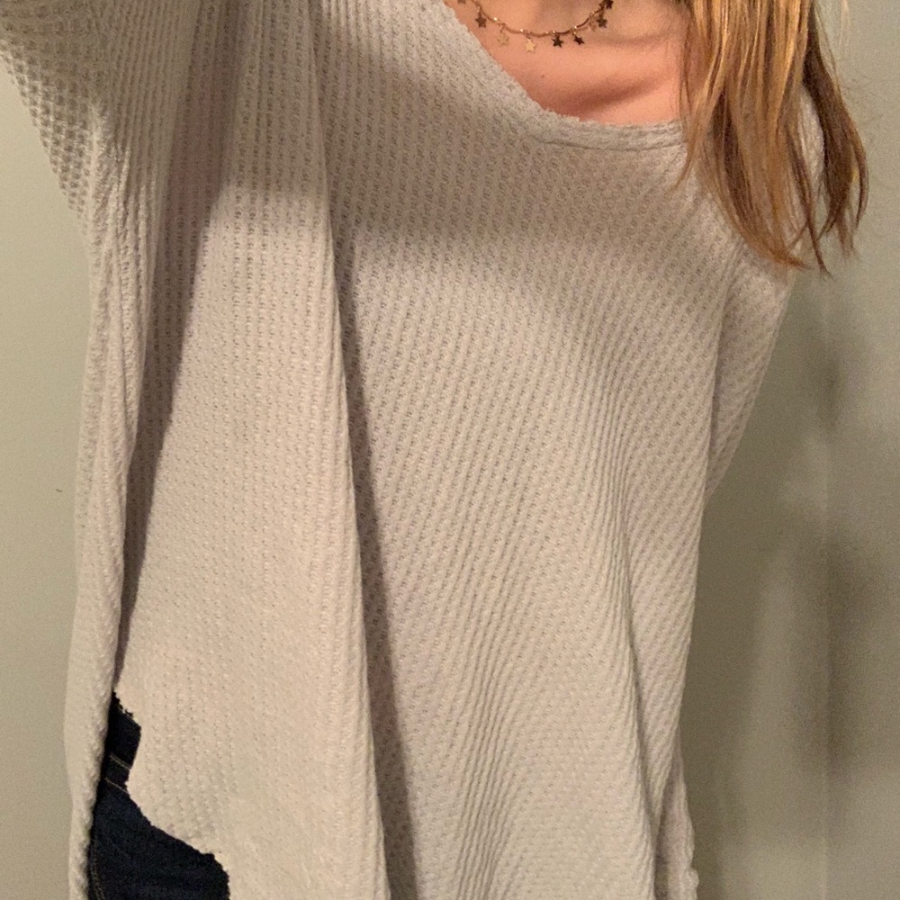 Forever 21 waffle shirt